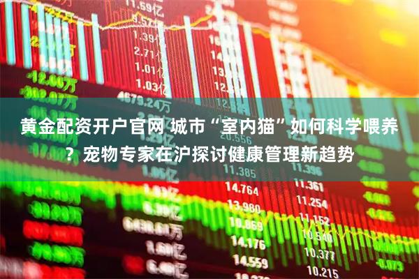 黄金配资开户官网 城市“室内猫”如何科学喂养？宠物专家在沪探讨健康管理新趋势